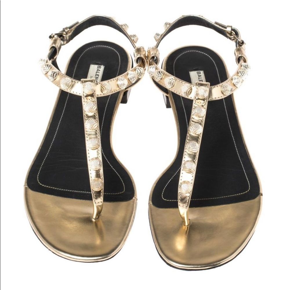 Balenciagas Arena t strap sandals